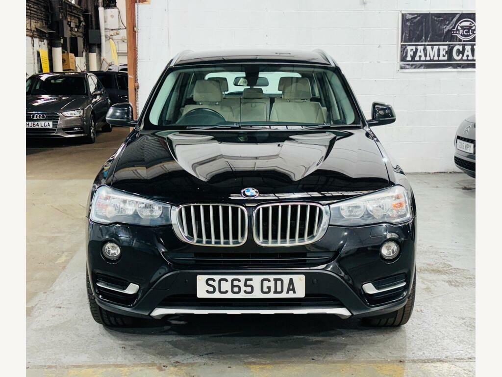 BMW X3 2.0 20D Xline Xdrive Euro 6 S S Black #2