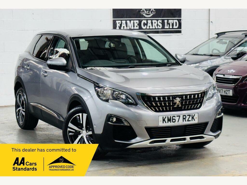 Peugeot 3008 1.2 Puretech Allure Eat Euro 6 S S Grey