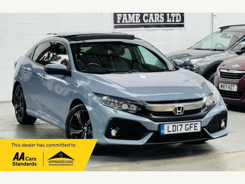 Honda Civic 1.5 Vtec Turbo Prestige Cvt Euro 6 S S Grey