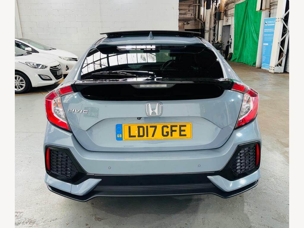 Honda Civic 1.5 Vtec Turbo Prestige Cvt Euro 6 S S Grey #5