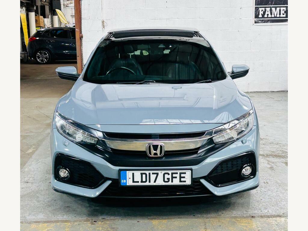 Honda Civic 1.5 Vtec Turbo Prestige Cvt Euro 6 S S Grey #2