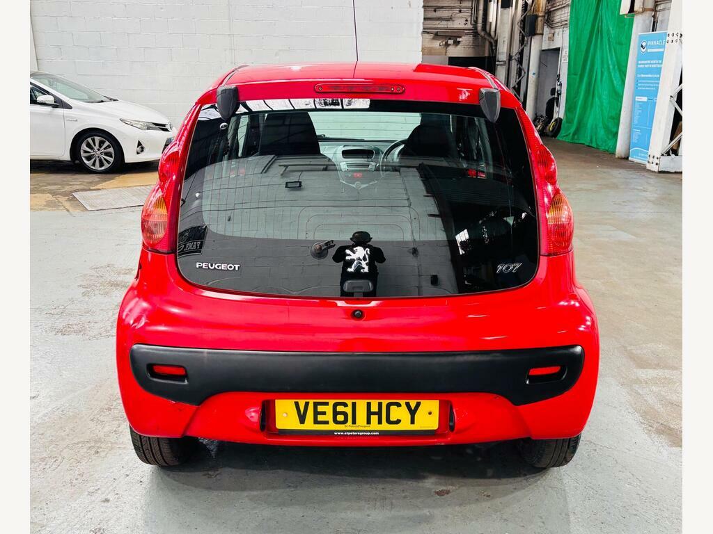 Peugeot 107 1.0 12V Urban 2 Tronic Euro 5 Red #5