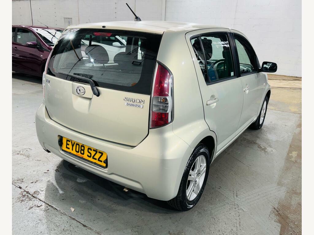 Daihatsu Sirion 1.3 Se EY08SZZ Gold #4