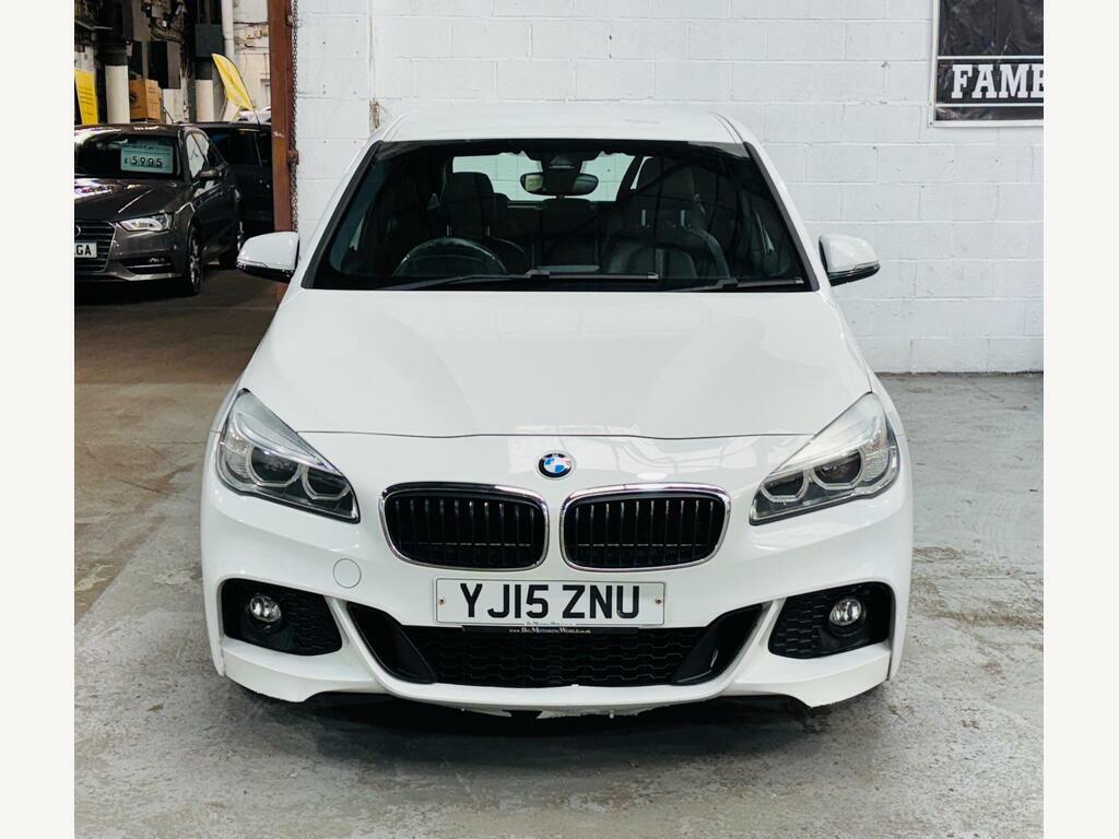 BMW 2 Series Active Tourer 2.0 218D M Sport Euro 6 S S White #2