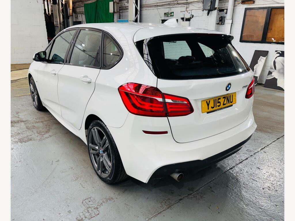 BMW 2 Series Active Tourer 2.0 218D M Sport Euro 6 S S White #5