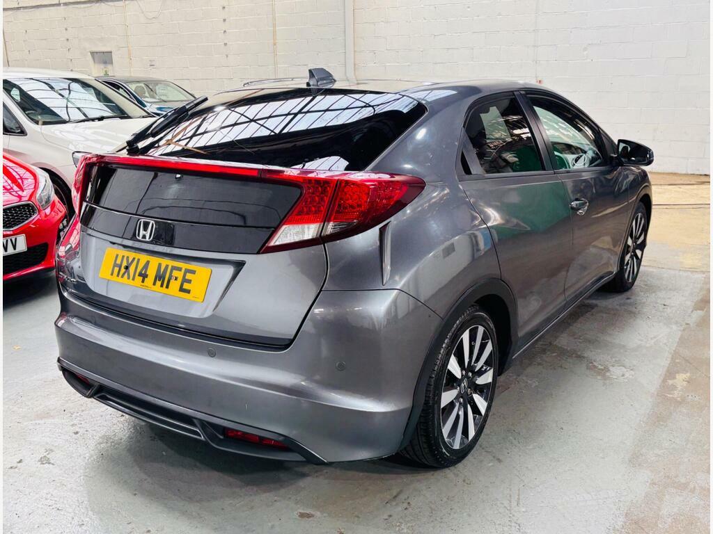 Honda Civic 1.8 I-vtec Sr Euro 5 Grey #4