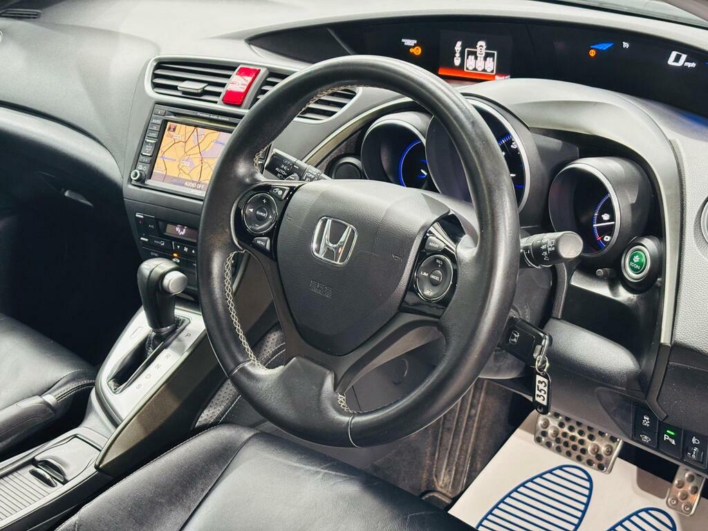 Honda Civic 1.8 I-vtec Sr Tourer Euro 5 142 P Blue #10
