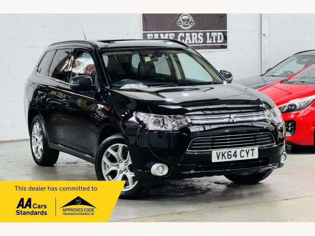 Mitsubishi Outlander 2.0H 12Kwh Gx4h Cvt 4Wd Euro 5 S S Black