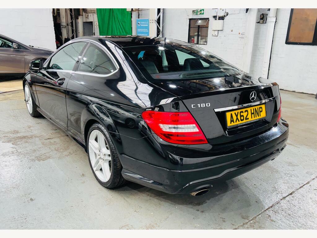 Mercedes-Benz C Class 1.6 C180 Blueefficiency Amg Sport G-tronic Euro 5 Black #6