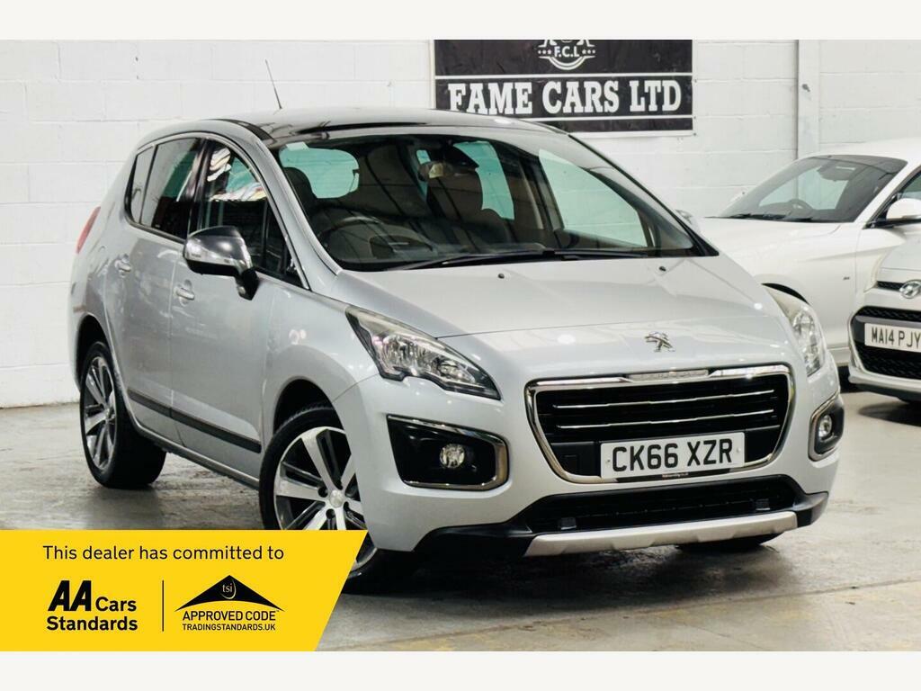 Peugeot 3008 1.6 Bluehdi Allure Eat Euro 6 S S Silver