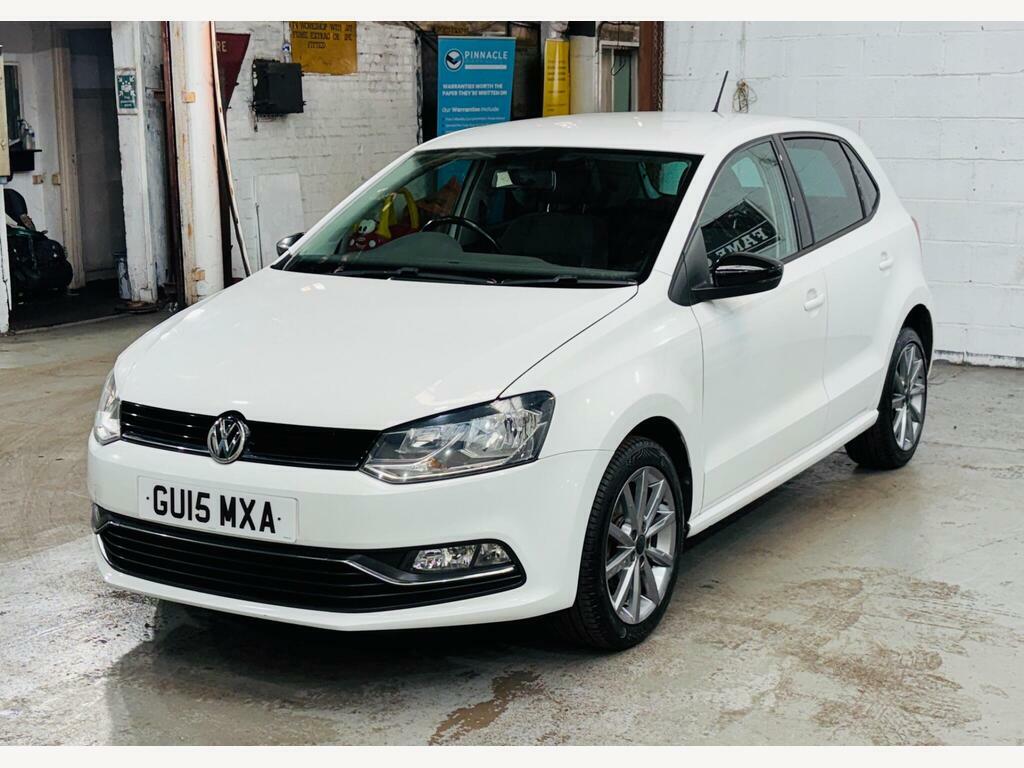 Volkswagen Polo 1.2 Tsi Bluemotion Tech Se Design Euro 6 S S White #3