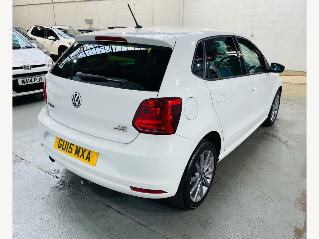 Volkswagen Polo 1.2 Tsi Bluemotion Tech Se Design Euro 6 S S White #4