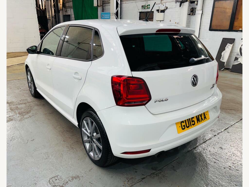Volkswagen Polo 1.2 Tsi Bluemotion Tech Se Design Euro 6 S S White #6