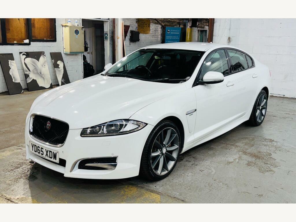 Jaguar XF 2.2D R-sport Euro 5 S S White #3