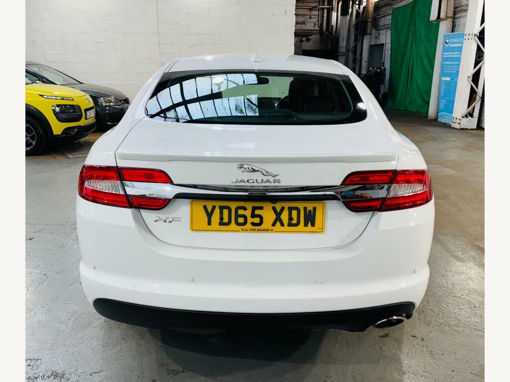 Jaguar XF 2.2D R-sport Euro 5 S S White #5