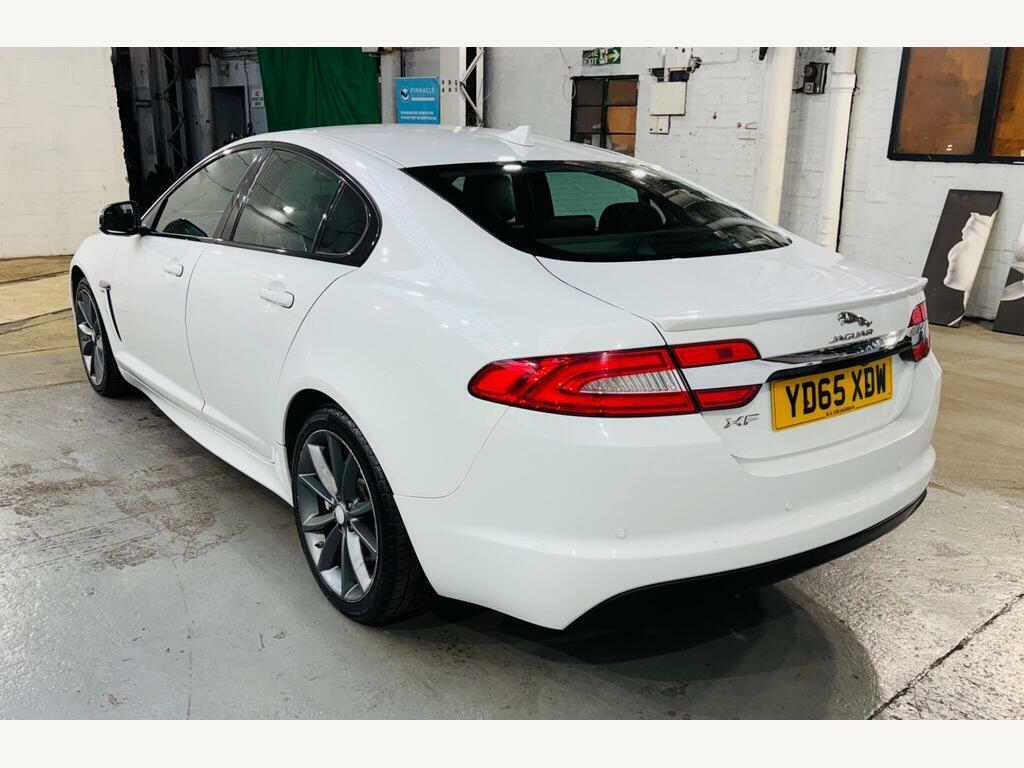 Jaguar XF 2.2D R-sport Euro 5 S S White #6
