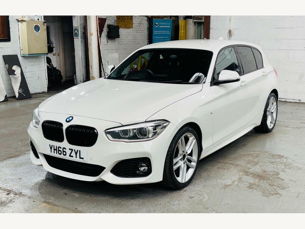 BMW 1 Series 2.0 118D M Sport Euro 6 S S White #3