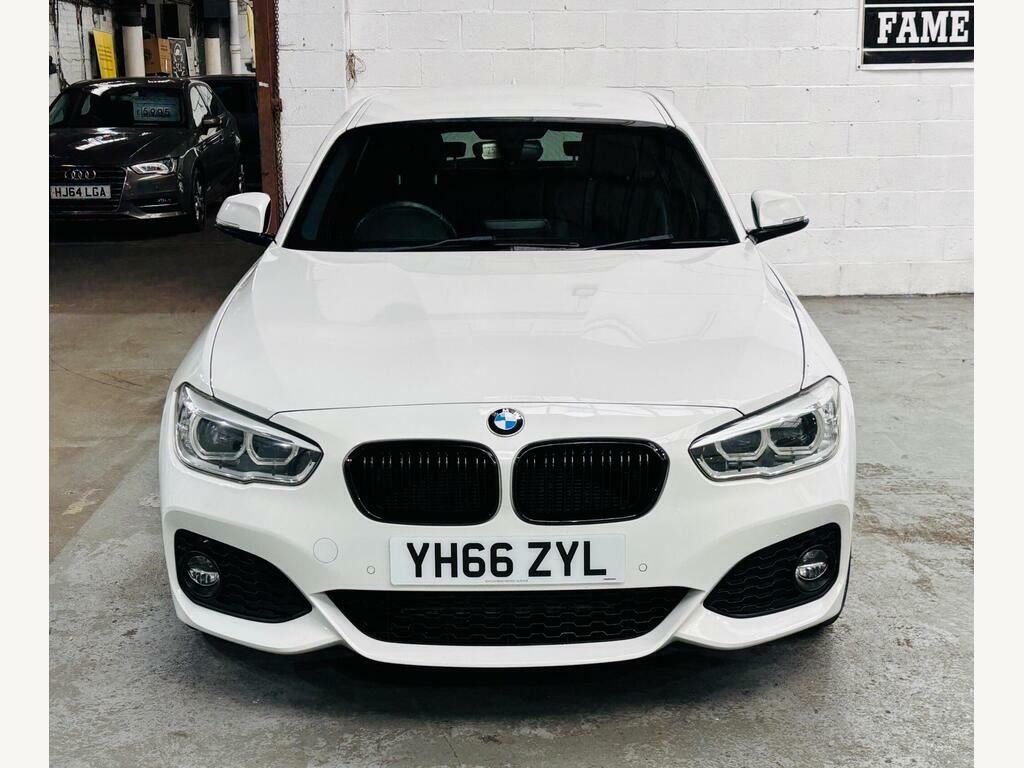BMW 1 Series 2.0 118D M Sport Euro 6 S S White #2