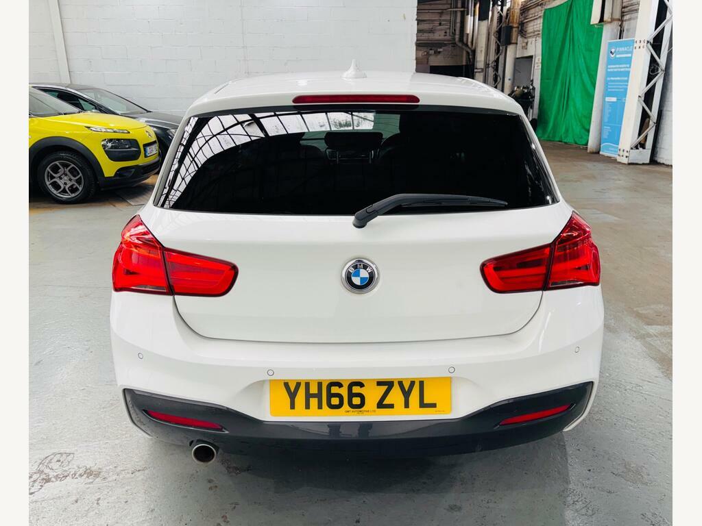BMW 1 Series 2.0 118D M Sport Euro 6 S S White #5