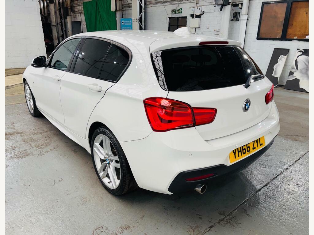 BMW 1 Series 2.0 118D M Sport Euro 6 S S White #6
