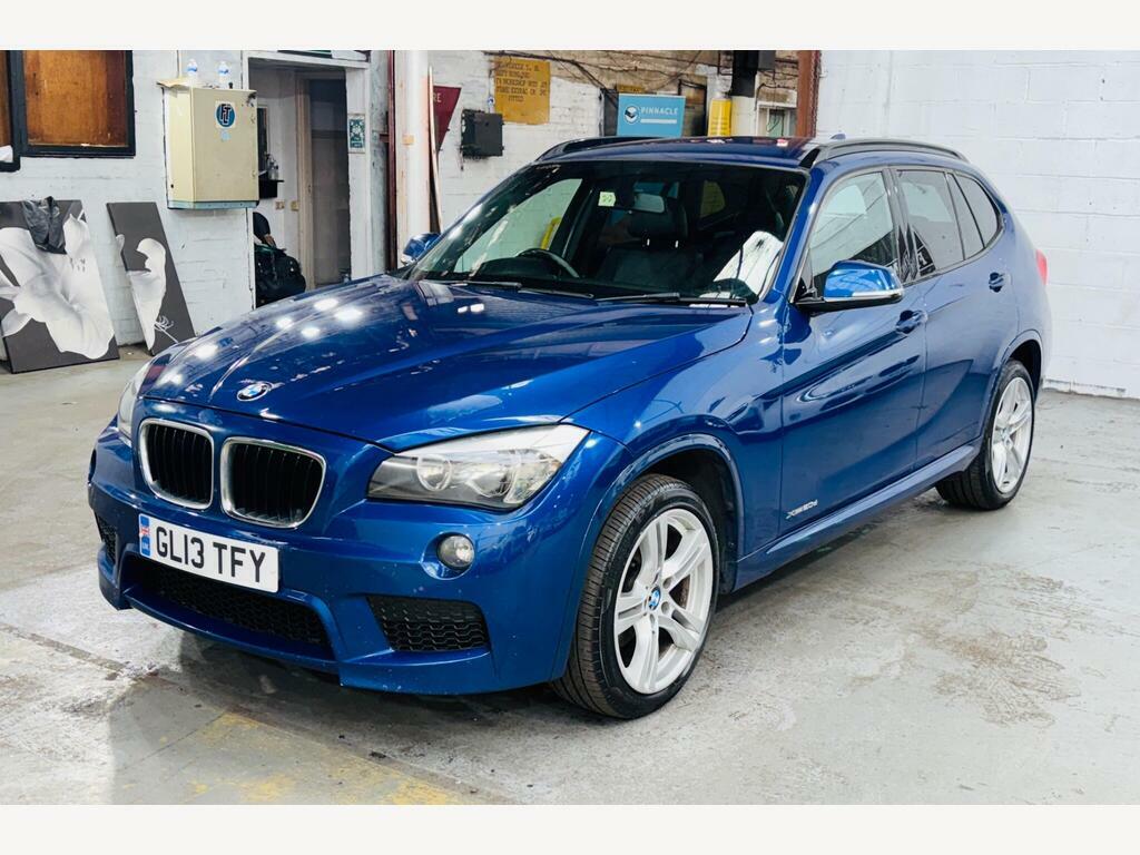 BMW X1 2.0 20D M Sport Xdrive Euro 5 S S Blue #3