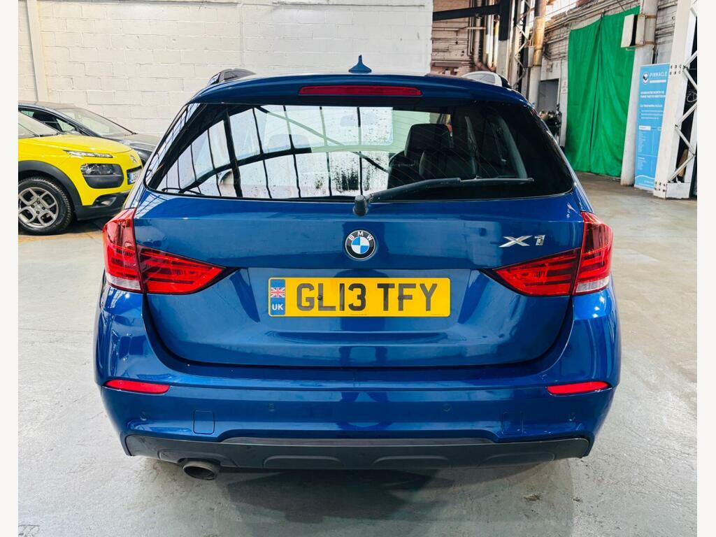 BMW X1 2.0 20D M Sport Xdrive Euro 5 S S Blue #5