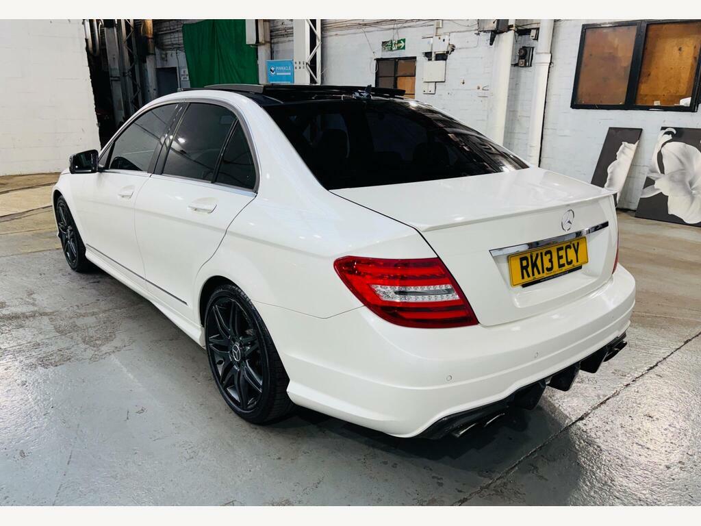 Mercedes-Benz C Class 1.8 C250 Blueefficiency Amg Sport Plus G-tronic E White #6
