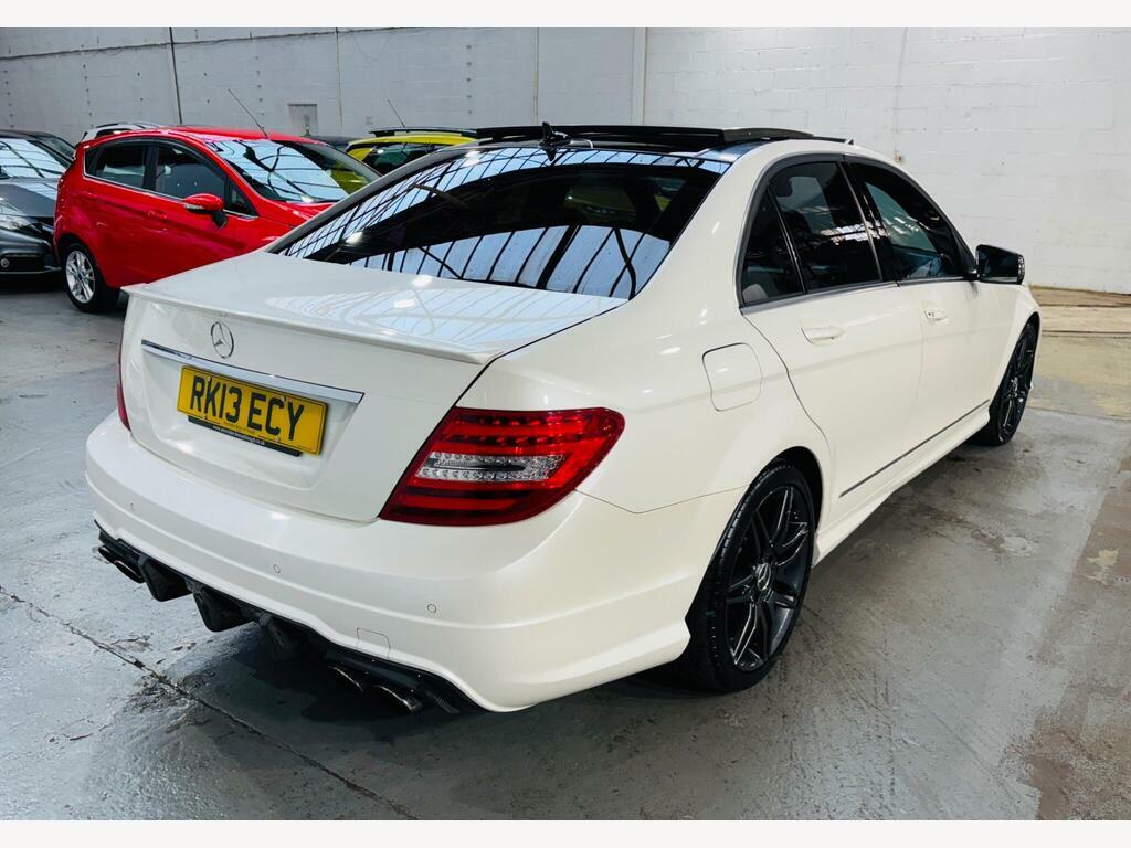 Mercedes-Benz C Class 1.8 C250 Blueefficiency Amg Sport Plus G-tronic E White #4