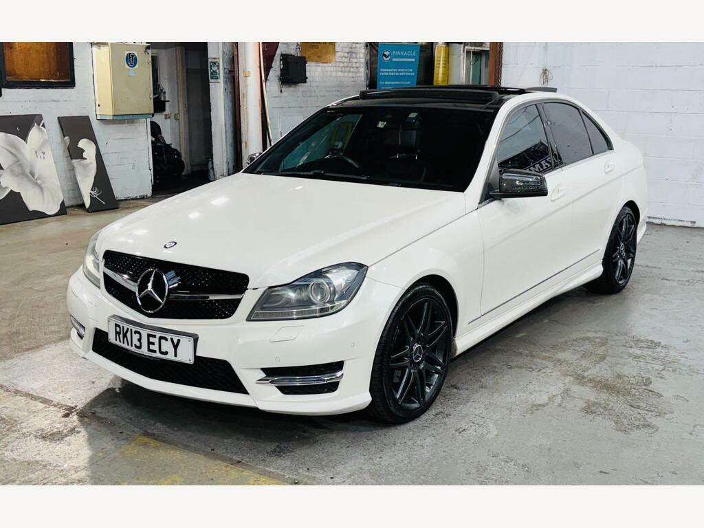 Mercedes-Benz C Class 1.8 C250 Blueefficiency Amg Sport Plus G-tronic E White #3