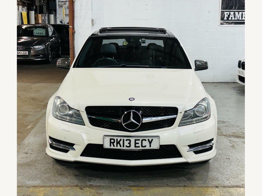 Mercedes-Benz C Class 1.8 C250 Blueefficiency Amg Sport Plus G-tronic E White #2