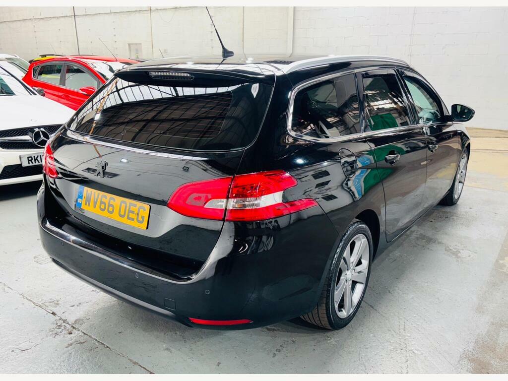 Peugeot 308 SW 1.6 Bluehdi Allure Eat Euro 6 S S Black #4
