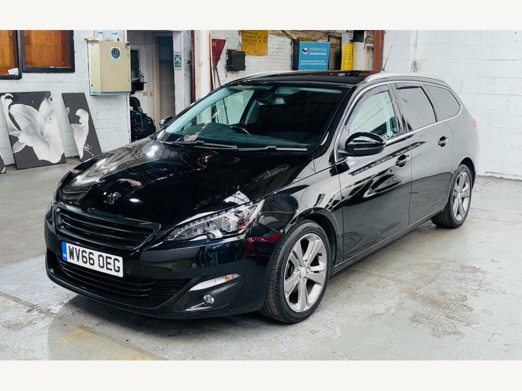 Peugeot 308 SW 1.6 Bluehdi Allure Eat Euro 6 S S Black #3
