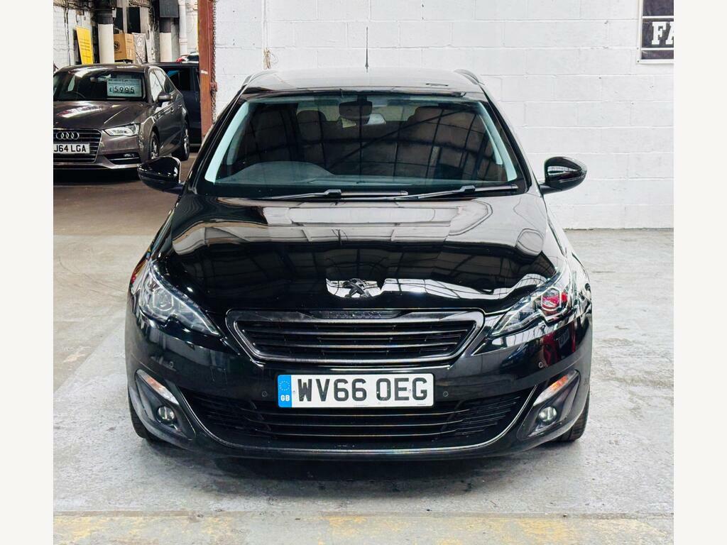 Peugeot 308 SW 1.6 Bluehdi Allure Eat Euro 6 S S Black #2