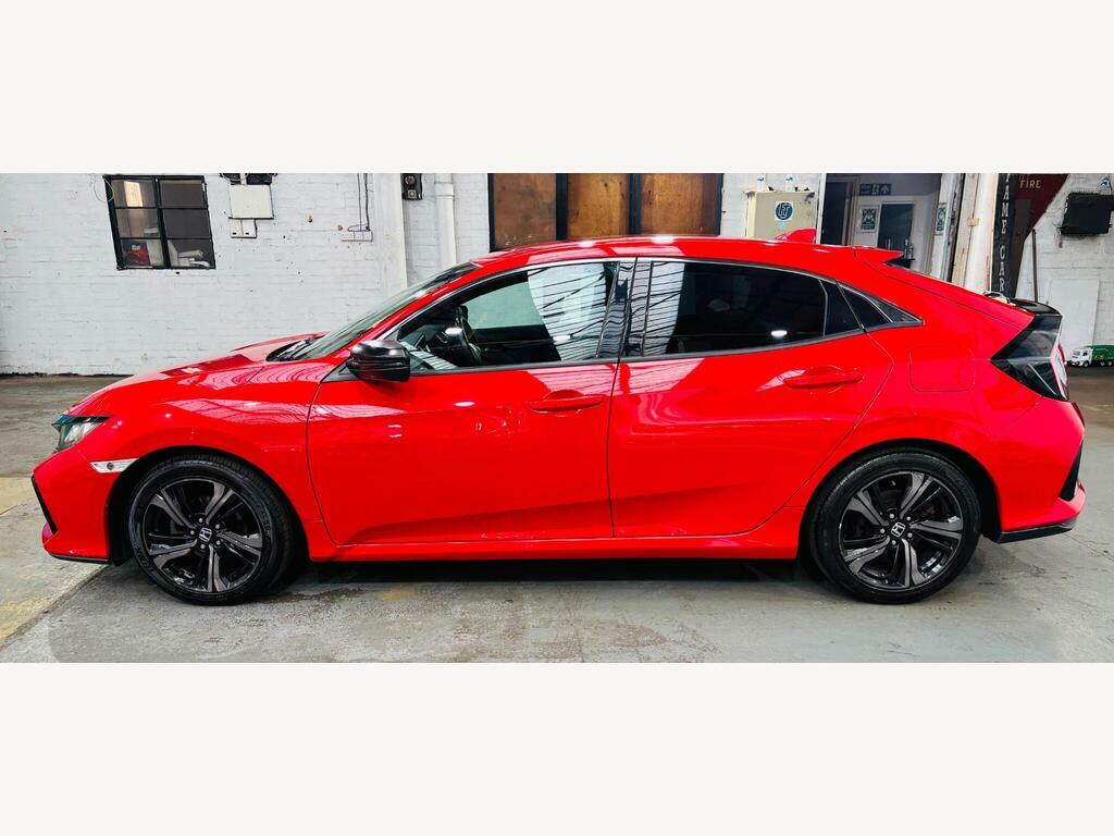 Honda Civic Civic Sr Vtec Black #8