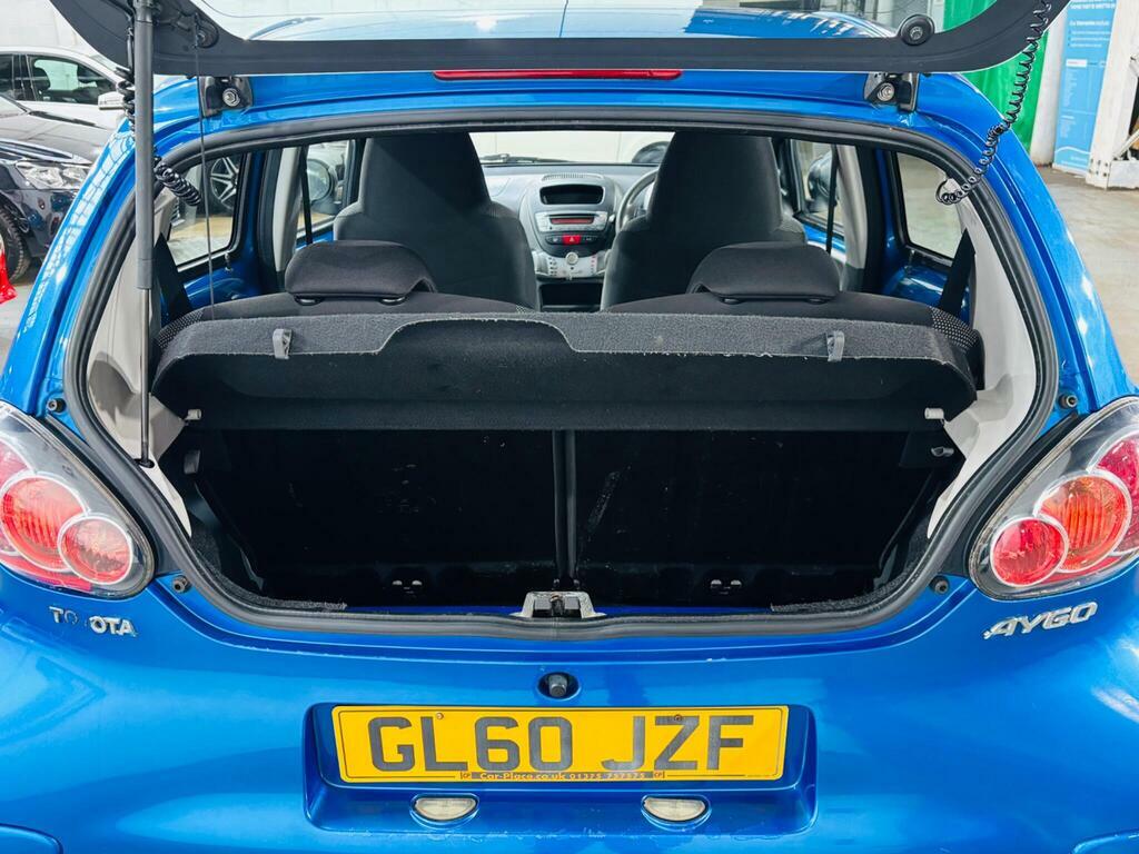 Toyota Aygo Hatchback Silver #19