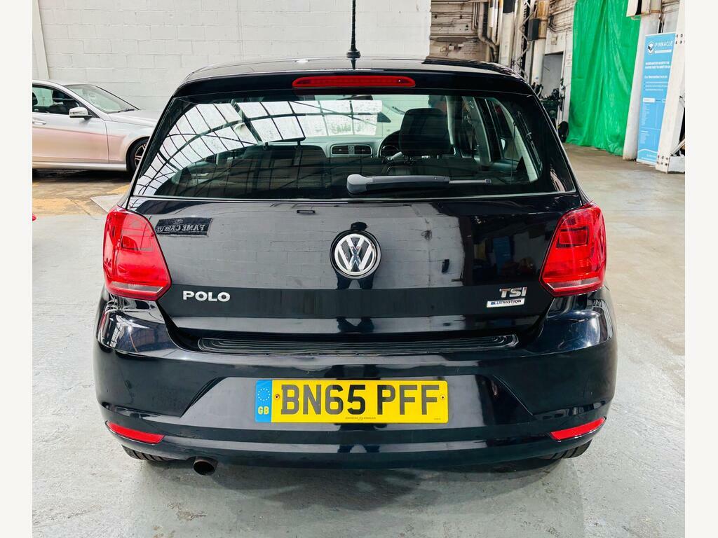 Volkswagen Polo 1.2 Tsi Bluemotion Tech Se Dsg Euro 6 S S Black #5