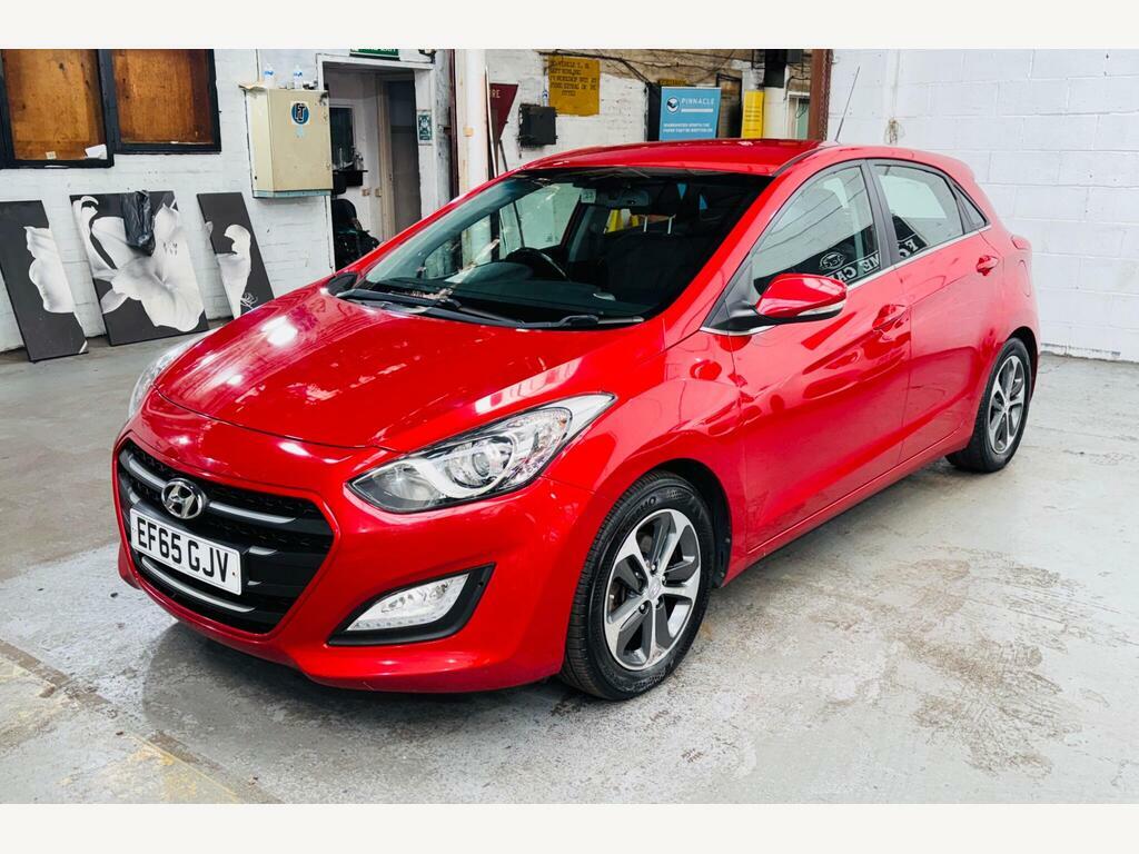 Hyundai I30 1.6 Crdi Blue Drive Se Nav Dct Euro 6 S S Red #3