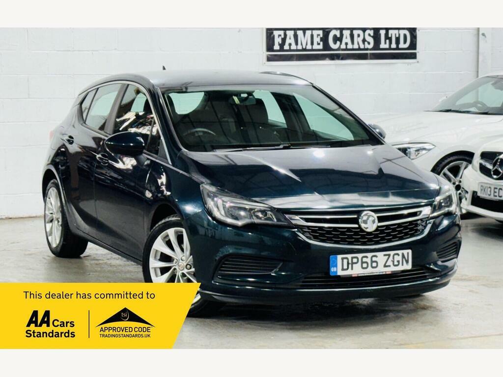 Vauxhall Astra 1.4I Turbo Tech Line Euro 6 S S Green