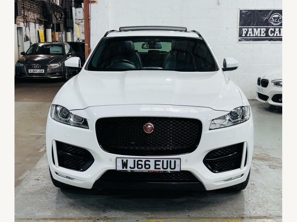 Jaguar F-Pace 2.0 D180 R-sport Awd Euro 6 S S White #2