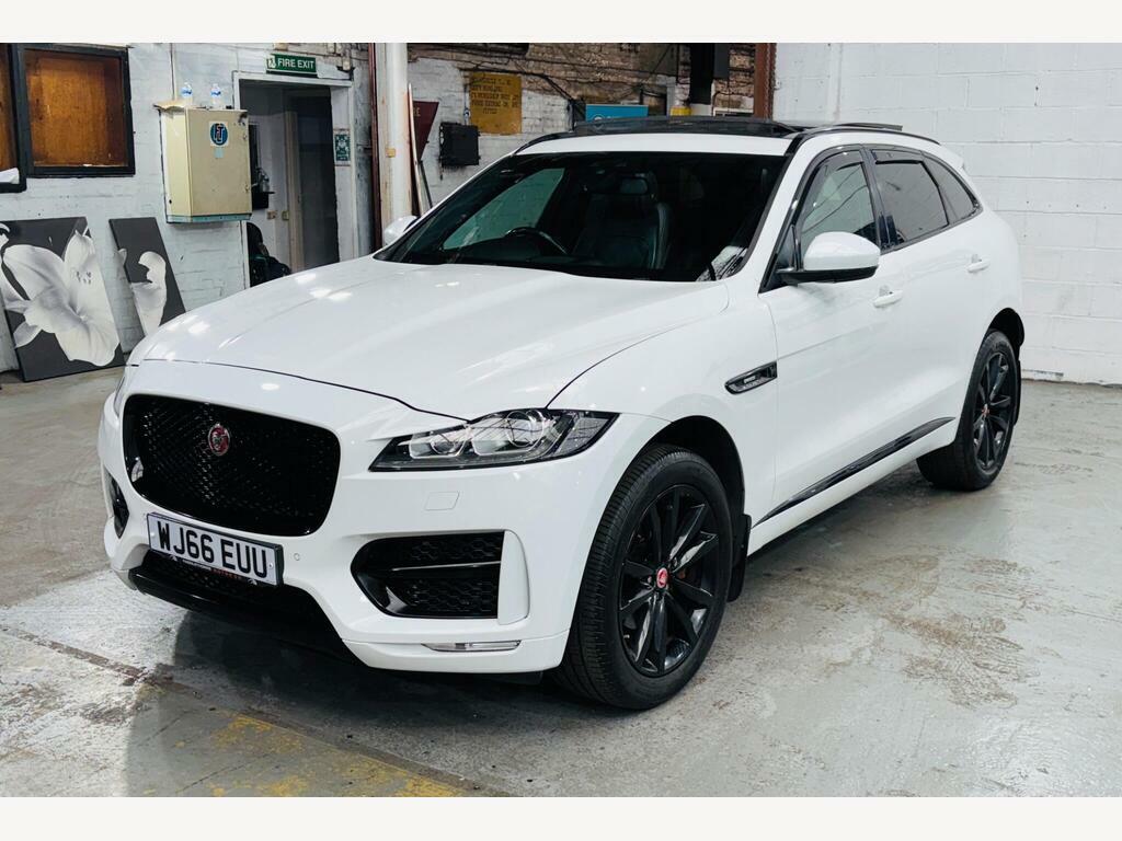 Jaguar F-Pace 2.0 D180 R-sport Awd Euro 6 S S White #3