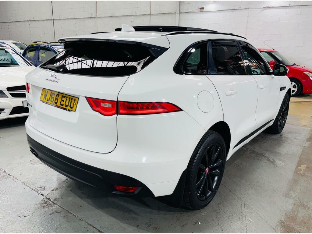 Jaguar F-Pace 2.0 D180 R-sport Awd Euro 6 S S White #4