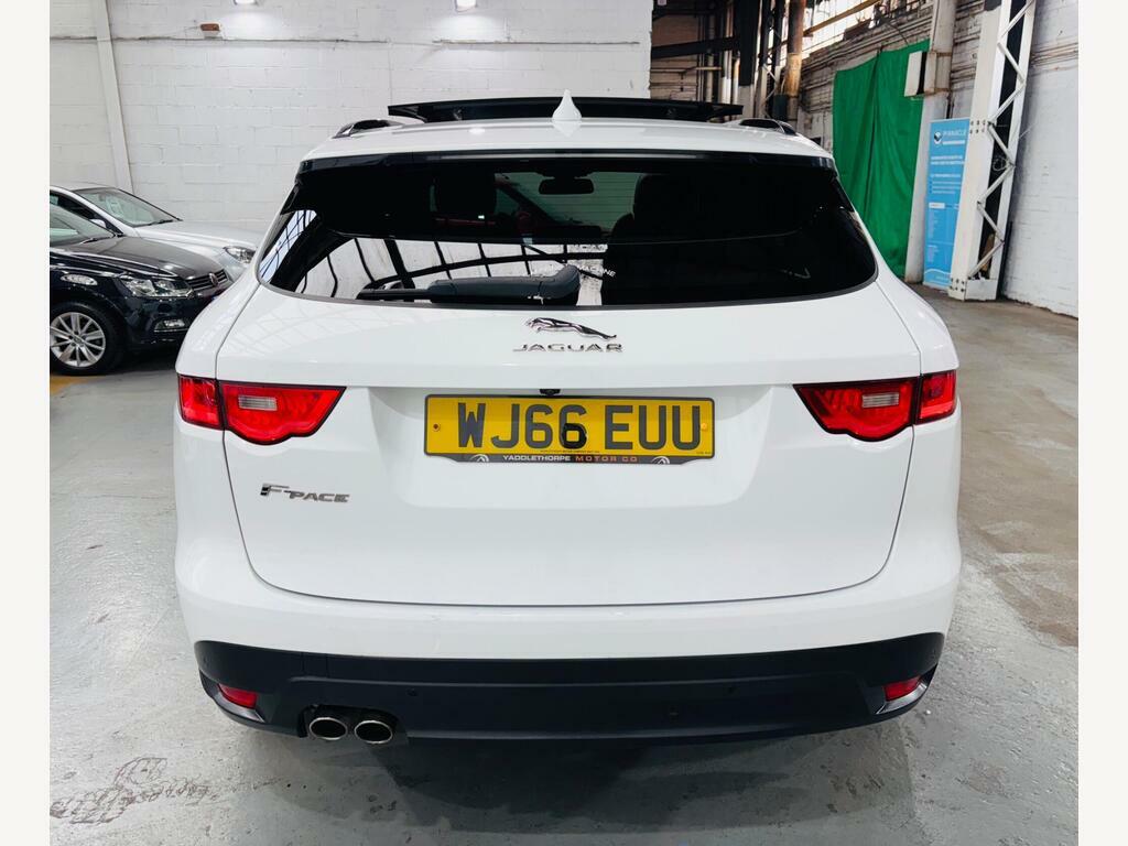 Jaguar F-Pace 2.0 D180 R-sport Awd Euro 6 S S White #5