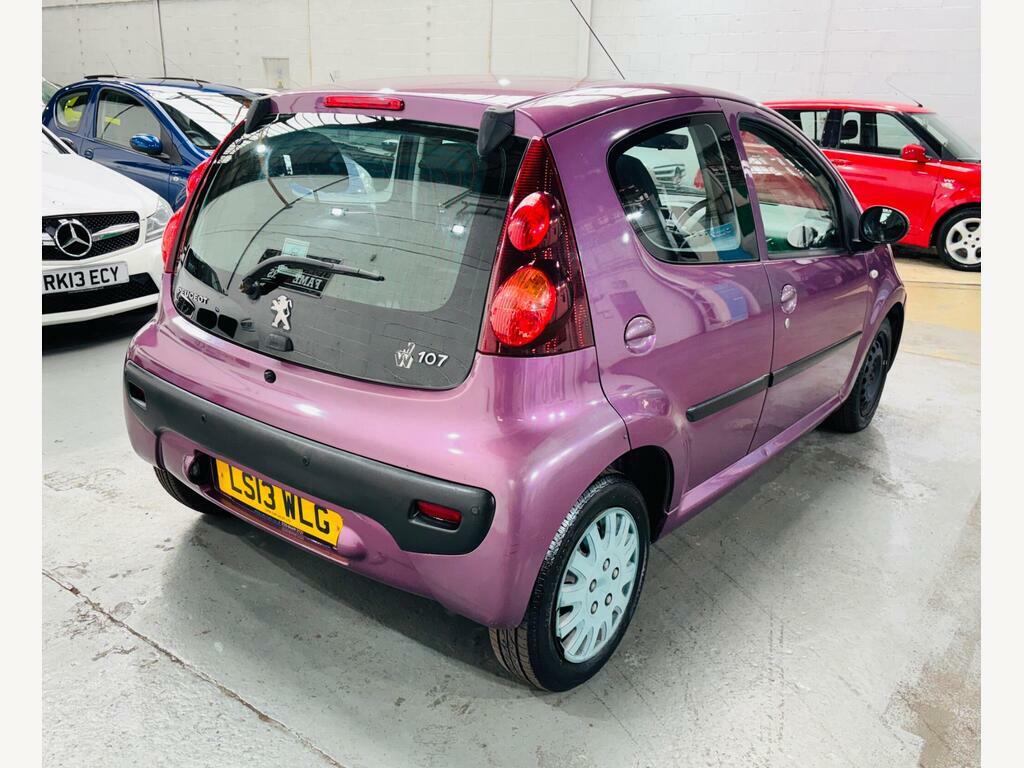 Peugeot 107 1.0 12V Active 2 Tronic Euro 5 Purple #4