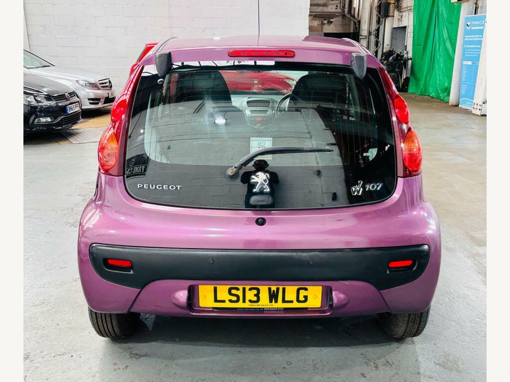Peugeot 107 1.0 12V Active 2 Tronic Euro 5 Purple #5