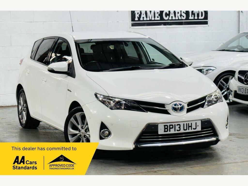 Toyota Auris 1.8 Vvt-h Excel Cvt Euro 5 S S White