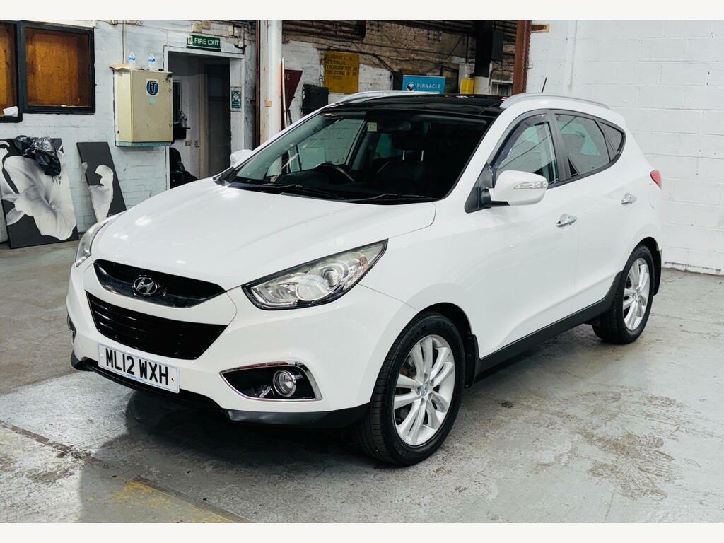 Hyundai Ix35 2.0 Crdi Premium 4Wd Euro 5 White #3