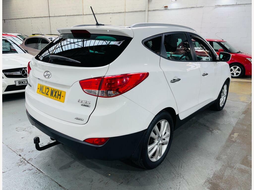Hyundai Ix35 2.0 Crdi Premium 4Wd Euro 5 White #4