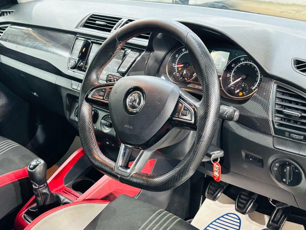 Skoda Fabia 1.2 Se Tsi 89 Bhp White #10