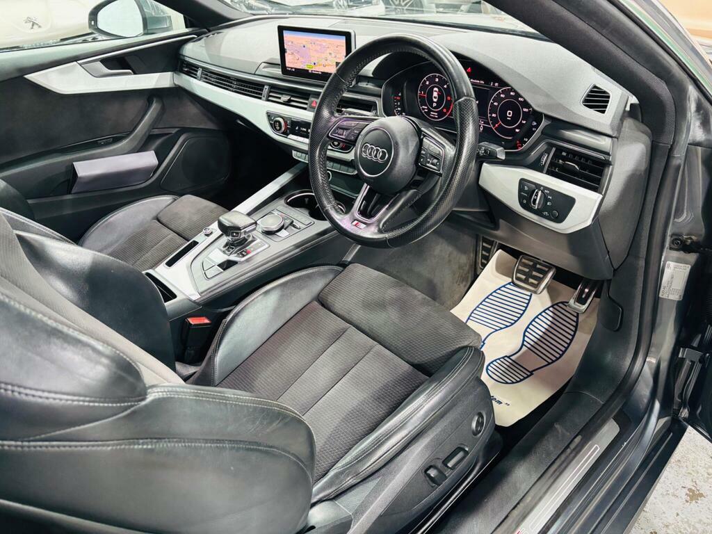 Audi A5 2.0 Tdi S Line Quattro Euro 6 Ss Silver #9