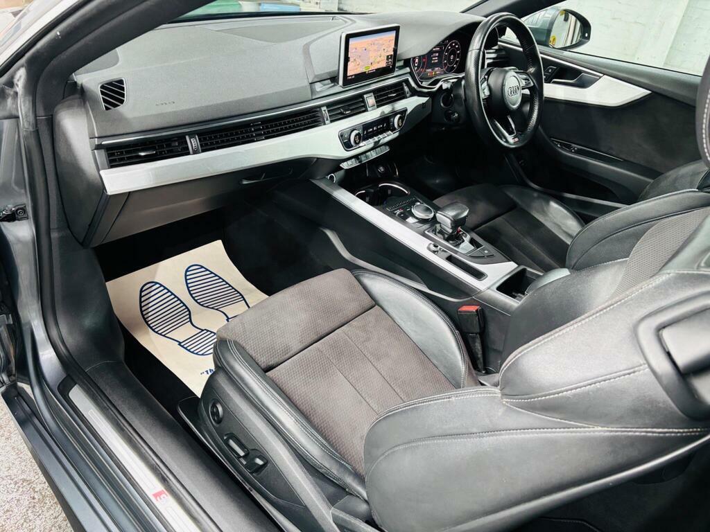 Audi A5 2.0 Tdi S Line Quattro Euro 6 Ss Silver #12